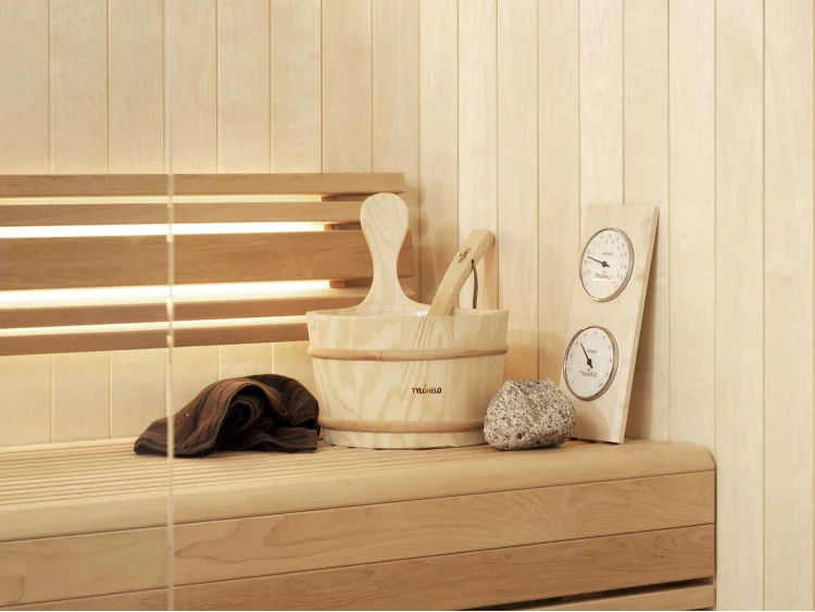 Sauna-tilbehør - hvorfor de er nødvendige