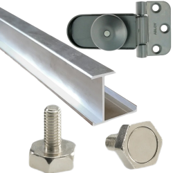 Fastgørelsesmidler og værktøj til sauna