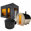 Udendørs sauna