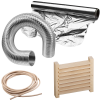 Materialer til saunainstallation