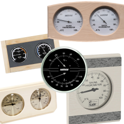 Sauna termometre og hygrometre