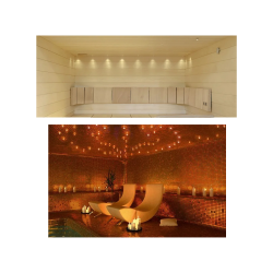 Sauna fiberlight sæt