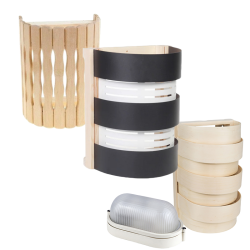 Sauna lampeskærme