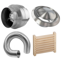 Sauna ventilations dele