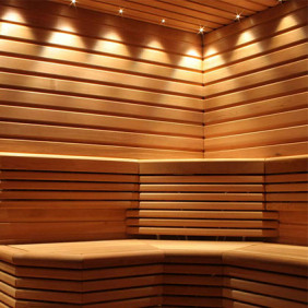 Sauna belysning