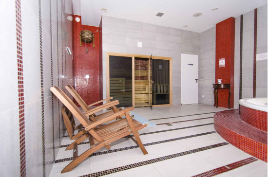 Sauna med Himalaya salt i sport og wellness-center OAZIS - Andre projekter