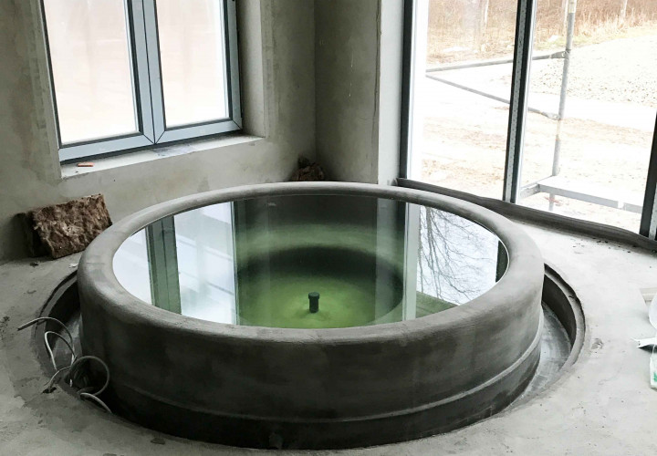 Indendørs hydromassagepool