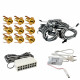 Saunabelysning Led Lite 9, guld