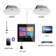 Smart Home on Wall Music Forstærker DSPPA DM837. Sort
