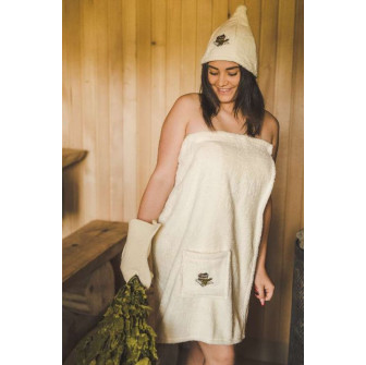 Sauna spron til kvinder - CREME
