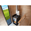 HARVIA Solide Compact udendørs sauna - 5