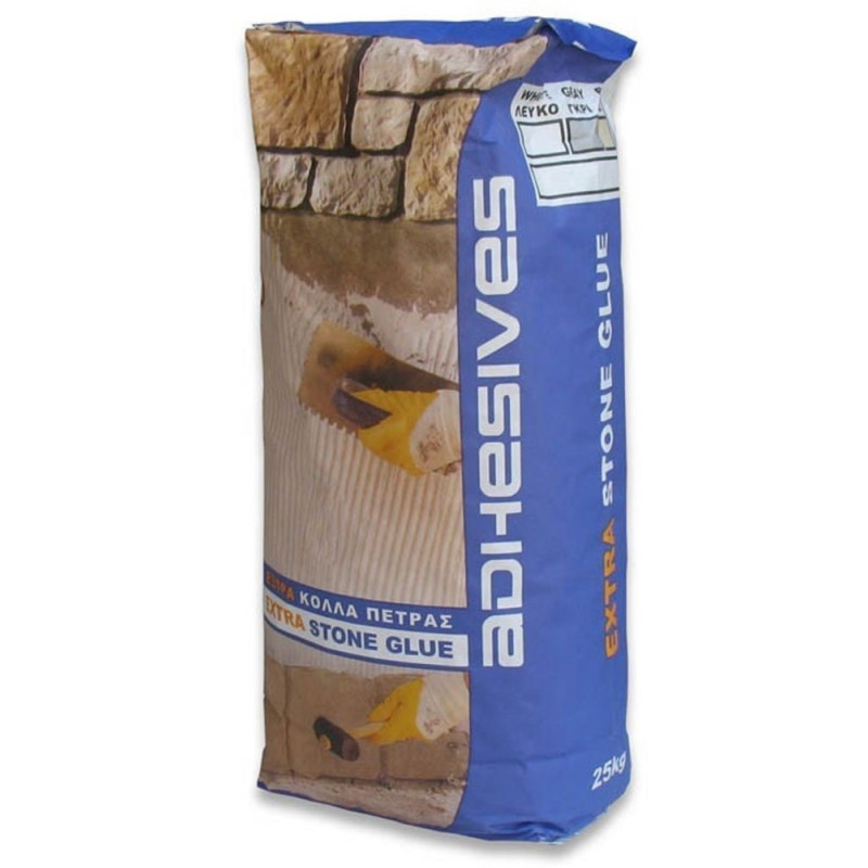 Ekstra stenlim, grå
