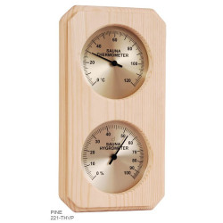 SAWO Termometer - Hygrometer 221-THVP  SAWO Termometer - Hygrometer 221-THVP
