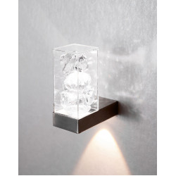 CARIITTI Toive LED klart lys med krystaller 