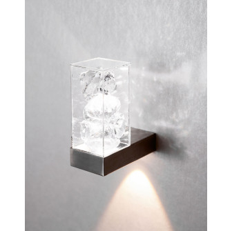CARIITTI Toive LED klart lys med krystaller