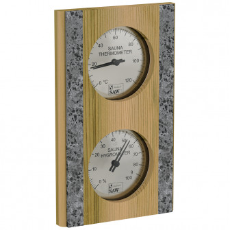 SAWO termo-hygrometer 283-THRD, cedertræ