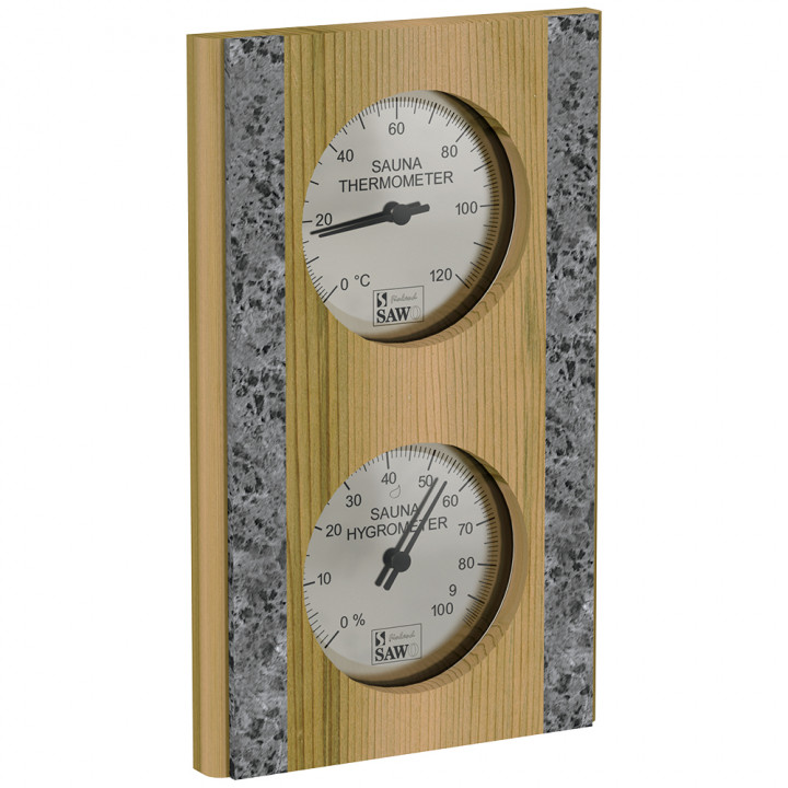 SAWO termo-hygrometer 283-THRD, cedertræ