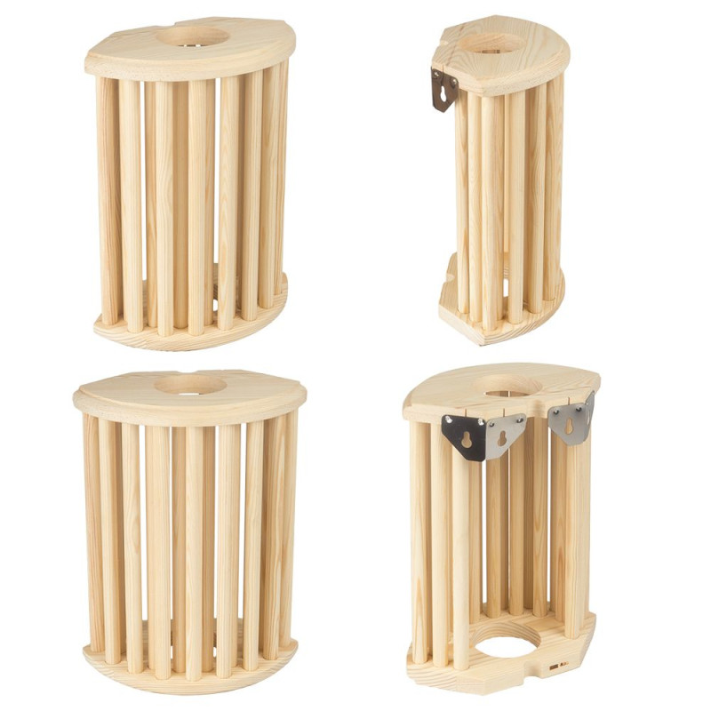 SAWO lampeafdækning 915-VP, fyrretræ