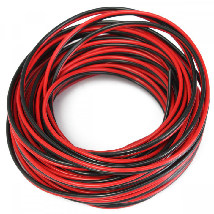 Kabel til lydsystem 2 x 0,75 mm, kobber