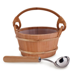 SAWO saunasæt - Mere damp, standart, cedertræ 4 l 