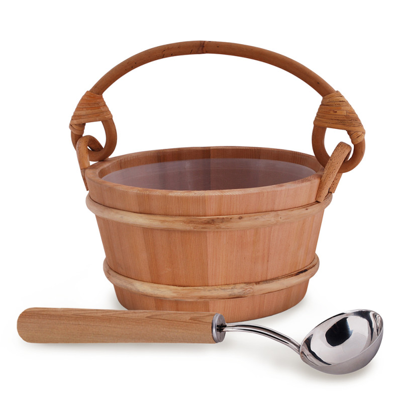 SAWO saunasæt - Mere damp, standart, cedertræ 4 l