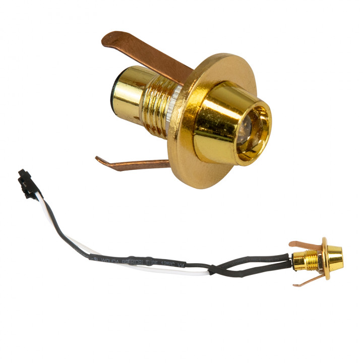 Ekstra LedLite LED saunalampe, guld