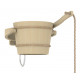 Sawo koldt brusebad, fyr, 18 l