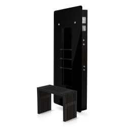 Infrarødt panel airRed Classic, sort 