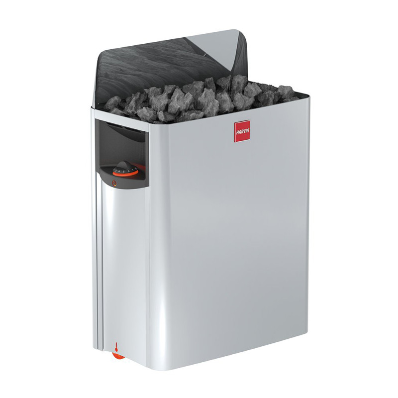 Elektrisk saunaovn - HARVIA The Wall SW45 4,5 kW med kontrolpanel