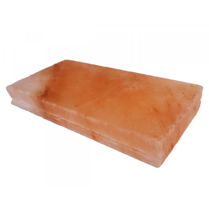 Polerede himalayasaltsten med hak 200x100x25mm