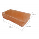 Polerede himalayasaltsten med hak 200x100x50mm