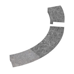 Indstøbningsflange - til SAWOTEC Tower Hjørnevarmer 