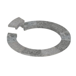 Indstøbningsflange - til SAWOTEC Tower Rund varmelegeme  Indstøbningsflange - til SAWOTEC Tower Rund varmelegeme