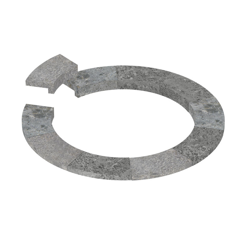 Indstøbningsflange - til SAWOTEC Tower Rund varmelegeme