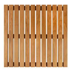 Forstærket gulvrist, Thermo asp, 600x600x43 mm 