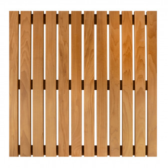 Forstærket gulvrist, Thermo asp, 600x600x43 mm