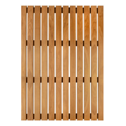 Forstærket gulvrist, Thermo asp, 600x800x43 mm 