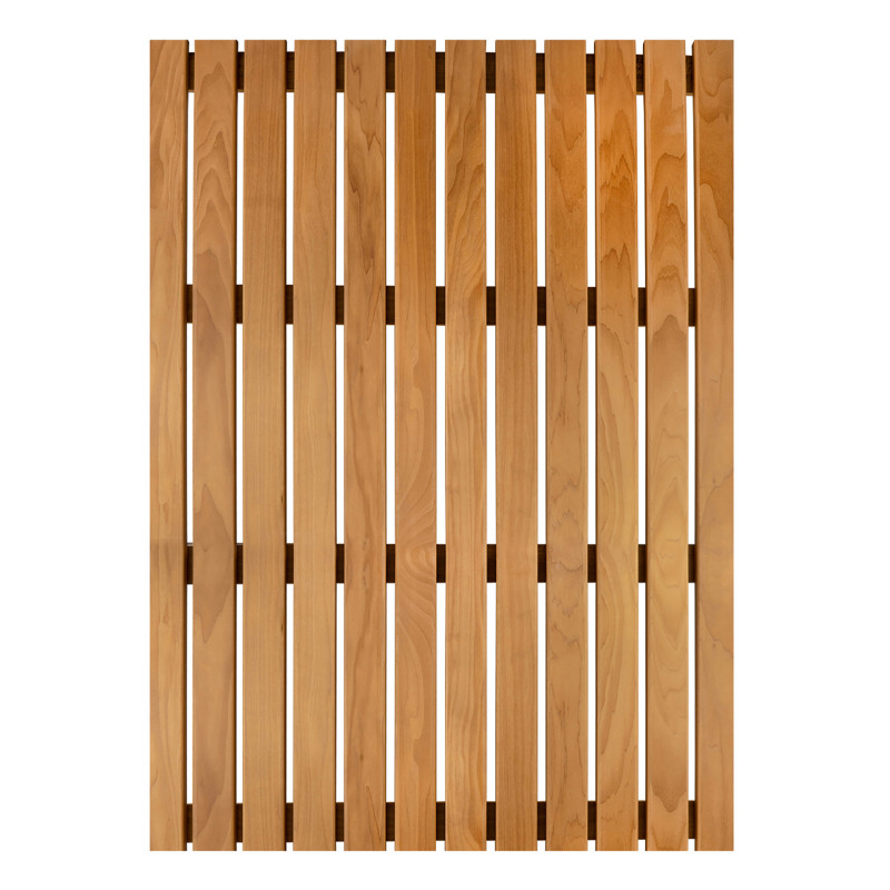 Forstærket gulvrist, Thermo asp, 600x800x43 mm