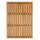 Forstærket gulvrist, Thermo asp, 600x800x43 mm