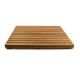 Forstærket gulvrist, Thermo asp, 600x800x43 mm