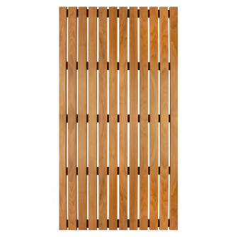 Forstærket gulvrist, Thermo asp, 600x1200x43 mm