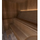 Modulær sauna bænk ERGONOMIC, Thermo asp