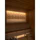 Modulær sauna bænk ERGONOMIC, Thermo asp