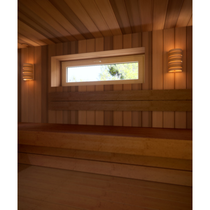 Sawo lampe og gittersæt 917-D, cedertræ