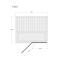 Infrarød kabine TYLOHELO T-820 - 3 Infrarød kabine TYLOHELO T-820 - 3