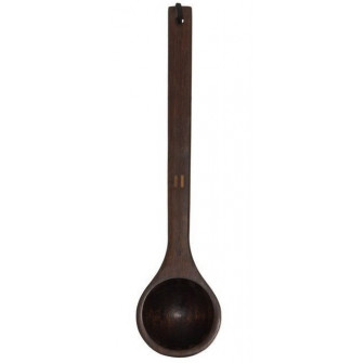 Rento Bambus Mørk Saunaske, 43 cm