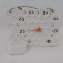 Keramisk saunatermometer - honeycomb - 1