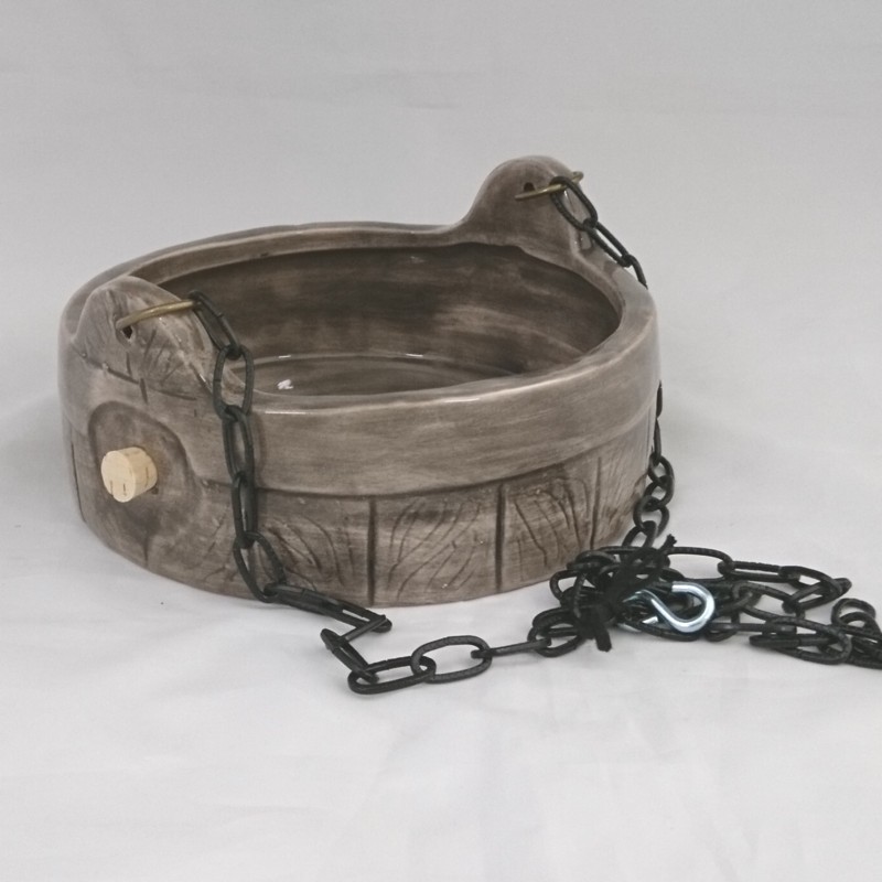 Keramisk beholder til dufte - tønde Frankfurter