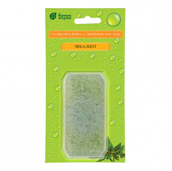 Sauna salt flise med æteriske olier - Eucalyptus