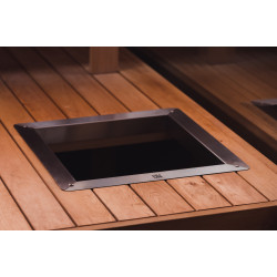 HUUM indstøbningsflange til CLIFF / STEEL saunaovne 